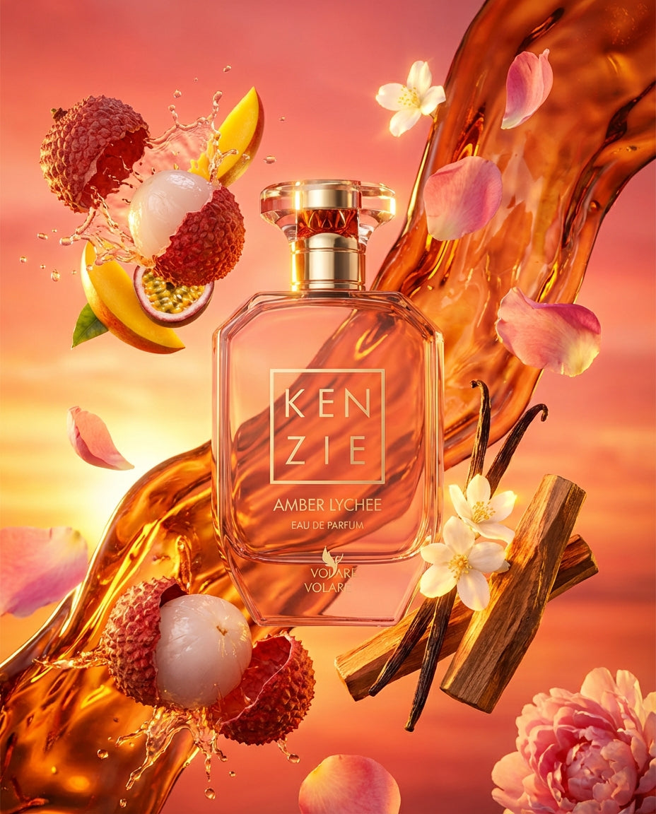 Kenzie Amber Lychee – Volaré | Eau de Parfum 100ml